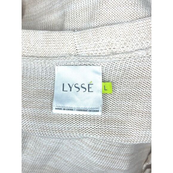 Lysse Isla Midi Wrap Cozycore, Cottagecore Sweater Cardigan Sz: L - Picture 3 of 3